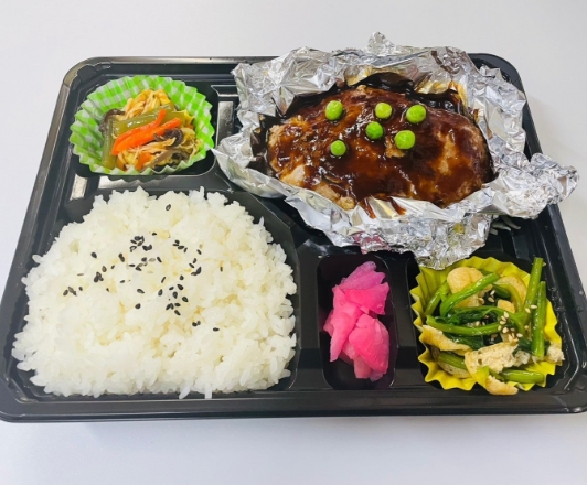 ハンバーグデミソース弁当